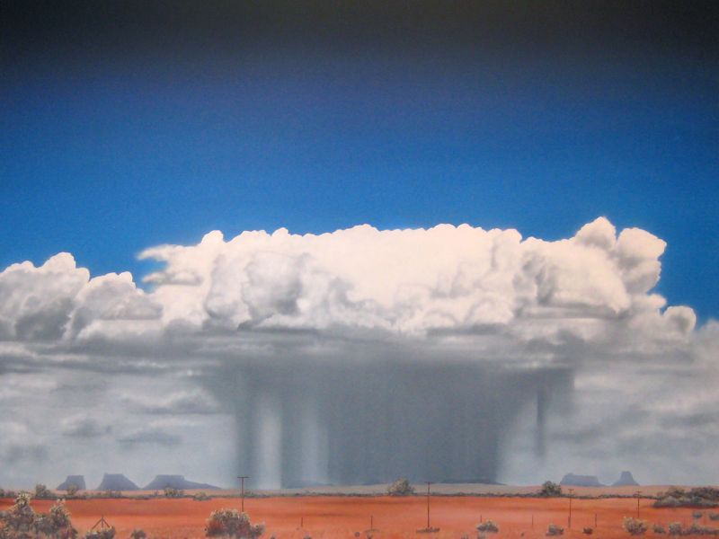 thunderstorm near second mesa