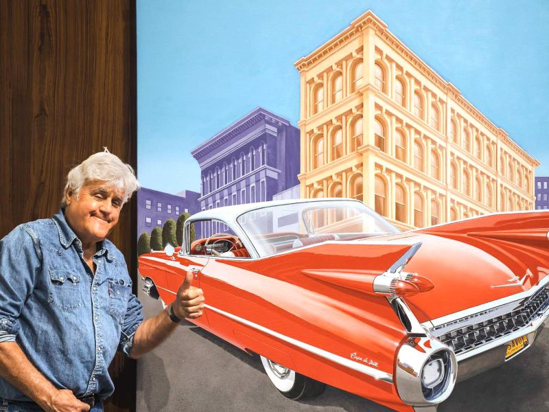 jay leno and my cadillac color corrected